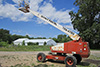 Work Platform - 60 ft Telescopic Boom - 2WD - Gas